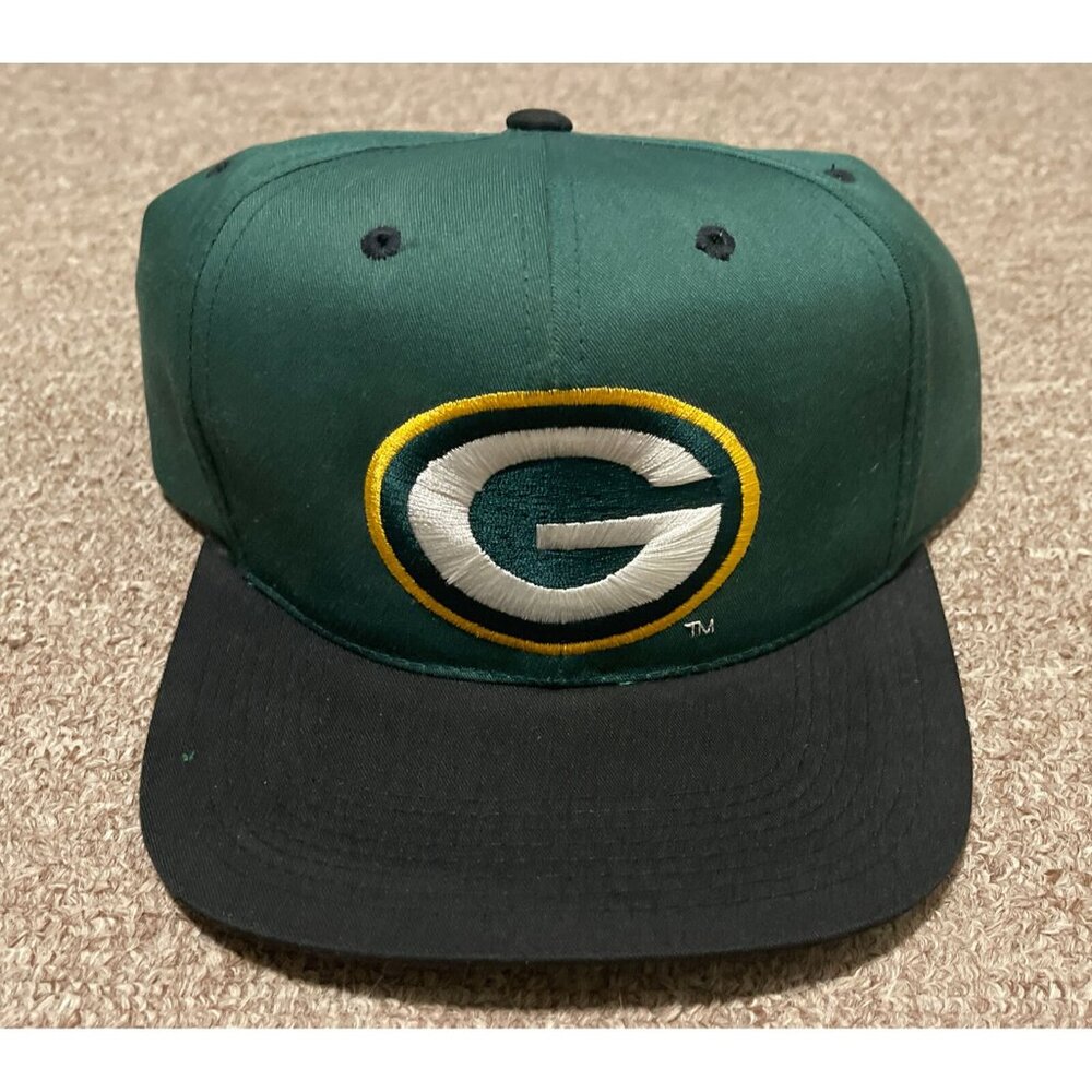 Vintage 90s Green Bay Packers Sports Specialties NFL Pro Line Snapback Hat Cap